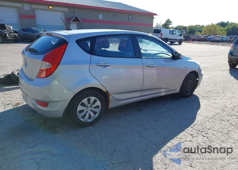 2015 Hyundai Accent Gs from USA, damaged, VIN KMHCT5AE3FU228244